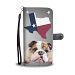 Lovely Bulldog Wallet Case-Free Shipping- TX State - HTC Bolt