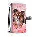 Lovely Chihuahua Print Wallet Case- Free Shipping-NV State - iPhone 4 / 4s