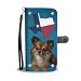 Lovely Chihuahua Print Wallet Case- Free Shipping-TX State - Samsung Galaxy J3
