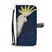 Lovely Cockatoo Parrot Print Wallet Case-Free Shipping - Samsung Galaxy Note 4