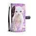 Lovely Cornish Rex Cat Print Wallet Case-Free Shipping - iPhone 6 / 6s