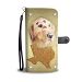 Lovely Golden Retriever Print Wallet Case- Free Shipping-TX State - Samsung Galaxy Grand PRIME G530