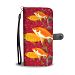 Lovely GoldFish Print Wallet Case-Free Shipping - Samsung Galaxy S6 Edge