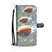 Lovely Kissing Gourami Fish On Hearts Print Wallet Case-Free Shipping - LG Q6