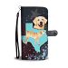 Lovely Labrador Retriever Dog Print Wallet Case-Free Shipping-TX State - LG V10