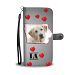Lovely Labrador Retriever Print Wallet Case- Free Shipping-IA State - Samsung Galaxy A7