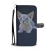 Lovely Minskin Cat Print Wallet Case-Free Shipping - Huawei P10