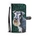 Lovely Schnauzer Dog Dog Print Wallet Case-Free Shipping - iPhone 4 / 4s