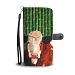 Lovely Simmental Cattle Print Wallet Case-Free Shipping - LG Q8