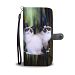 Lovely Snowshoe Cat Print Wallet Case-Free Shipping - iPhone 4 / 4s