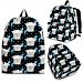 Maltese Dog Print BackPack - Express Shipping - Backpack - Black - Lovely Maltese Dog Print BackPack - Express Shipping / Adult (Ages 13+)