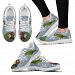 Mini Macaw Parrot Print Christmas Running Shoes For Women-Free Shipping - Women's Sneakers - White - Mini Macaw Parrot Print Christmas Running Shoes For Women-Free Shipping / US7 (EU38)