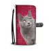 Nebelung cat Print Wallet Case-Free Shipping - Samsung Galaxy S9 PLUS
