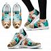 Norwich Terrier On Deep Sky Blue Print Running Shoes For Women- Free Shipping - Women's Sneakers - White - Norwich Terrier On Deep Sky Blue Print Running Shoes For Women- Free Shipping / US5 (EU35)