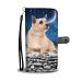 Norwich Terrier Print Wallet Case-Free Shipping - Samsung Galaxy J5