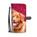 Nova Scotia Duck Tolling Retriever Dog On Hearts Print Wallet Case-Free Shipping - iPhone 8 Plus