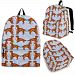 Nova Scotia Duck Tolling Retriever Print Backpack-Express Shipping - Backpack - Black - Cute Nova Scotia Duck Tolling Retriever Print Backpack-Express Shipping / Youth (Ages 8 to 12)