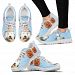 Old English Sheepdog Halloween Print Running Shoes For Kids- Free Shipping - Women's Sneakers - White - Old English Sheepdog Halloween Print Running Shoes For Women- Free Shipping / US7 (EU38)