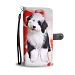 Old English Sheepdog Wallet Case- Free Shipping - iPhone X