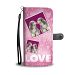 Old English Sheepdog with Love Print Wallet Case-Free Shipping - Huawei P8