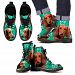 Paws Print Dachshund Boots For Men-Limited Edition-Express Shipping - Men's Boots - Black - Paws Print Dachshund Boots For Men-Limited Edition-Express Shipping / US11 (EU45)