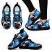Paws Print Pug Dog (Black/White) Running Shoes For Women- Express Delivery - Women's Sneakers - Black - Paws Print Pug Dog (Black) Running Shoes For Women-Free Shipping-Express Delivery / US11 (EU42)