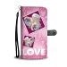 Pekingese Dog with Love Print Wallet Case-Free Shipping - Samsung Galaxy Note 8