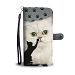 Persian Cat With Paws Print Wallet Case-Free Shipping - iPhone 8 Plus
