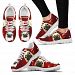 Pug On Red-Women's Running Shoes-Free Shipping - Women's Sneakers - White - Pug On Red-Women's Running Shoes-Free Shipping / US5 (EU35)