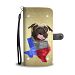 Pug Print Wallet Case- Free Shipping-TX State - Samsung Galaxy S5
