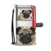 Pug Print Wallet Case-Free Shipping-CO State - Samsung Galaxy S8 PLUS