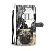 Pug Print Wallet Case-Free Shipping-IL State - iPhone 5 / 5s / 5c / SE / SE 2
