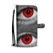Red Eyes Print Wallet Case-Free Shipping - LG Q6