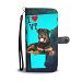 Rottweiler Dog Print Wallet Case-Free Shipping-VT State - Samsung Galaxy J7