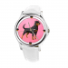 Rottweiler Fashion Women's Stainless Steel Wrist Watch - Free Shipping - 34mm