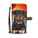 Rottweiler Print Wallet Case- Free Shipping - Samsung Galaxy Note 4