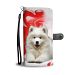 Samoyed Dog Wallet Case- Free Shipping - Motorola Moto Z Force