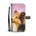 Shetland Sheepdog Print Wallet Case-Free Shipping - Samsung Galaxy J3