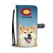 Shiba Inu Print Wallet Case-Free Shipping-CO State - iPhone 6 / 6s