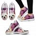 Shih Tzu Cute Puppy Running Shoe Women- Free Shipping - Women's Sneakers - White - Shih Tzu Cute Puppy Running Shoe Women- Free Shipping / US5 (EU35)