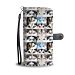 Siberian Husky Dog Eyes Pattern Print Wallet Case-Free Shipping - LG V20