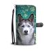 Siberian Husky Print Wallet Case- Free Shipping - Samsung Galaxy J3