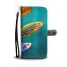 Slender Danios Fish Print Wallet Case-Free Shipping - Samsung Galaxy J3
