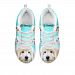 Smiling Goldendoodle Print Sneakers For Women- Free Shipping-For 24 Hours Only - Women's Sneakers - White - Smiling Goldendoodle Print Sneakers For Women- Free Shipping / US12 (EU44)