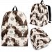 Spanish Water Dog Print Backpack-Express Shipping - Backpack - Black - Paws Spanish Water Dog Backpack-Express Shipping / Child (Ages 4 to 7)
