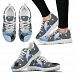 Spix Macaw Parrot Print Christmas Running Shoes For Women-Free Shipping - Women's Sneakers - White - Spix Macaw Parrot Print Christmas Running Shoes For Women-Free Shipping / US7 (EU38)