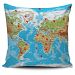 Valentine's Day Special World Map Print Pillow Cover - Free Shipping - Valentine's Day Special World Map Print Pillow Cover - Free Shipping