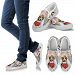 Valentine's Day Special-Beagle Print Slip Ons For Women-Free Shipping - Women's Slip Ons - White - Valentine's Day Special-Beagle Print Slip Ons For Women-Free Shipping / US12 (EU43)