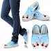 Valentine's Day Special-Chow Chow Dog Print Slip Ons For Women-Free Shipping - Women's Slip Ons - White - Valentine's Day Special-Chow Chow Dog Print Slip Ons For Women-Free Shipping / US11 (EU42)