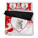Valentine's Day Special-Maltese Dog Print Bedding Set-Free Shipping - Bedding Set - Black - Valentine's Day Special-Maltese Dog Print Bedding Set-Free Shipping / King